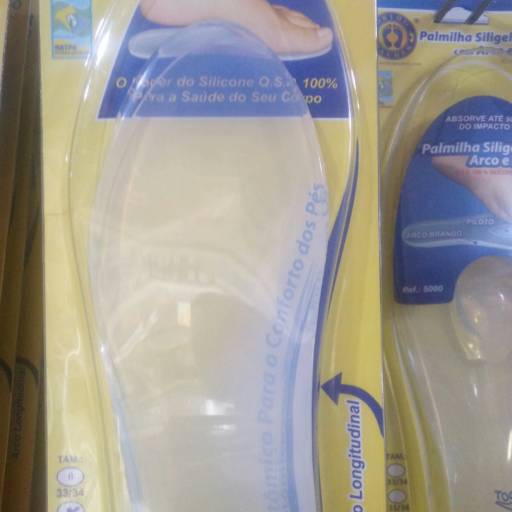Palmilha de silicone por Ortoshop Boutique Ortopédica
