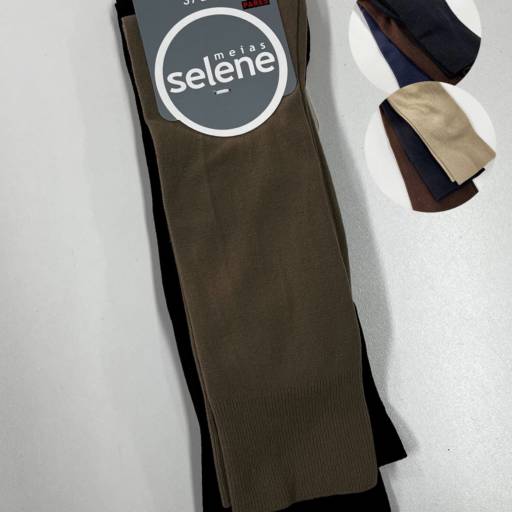Kit meia social adulta Selene