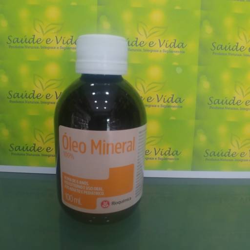Óleo Mineral por Saúde e Vida