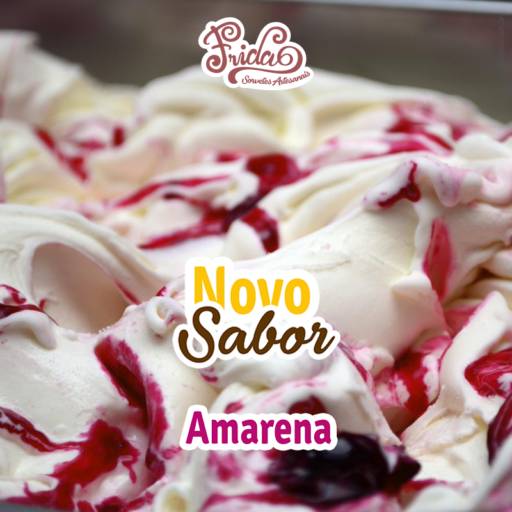 Sorvete de Amarena por Frida Sorvetes