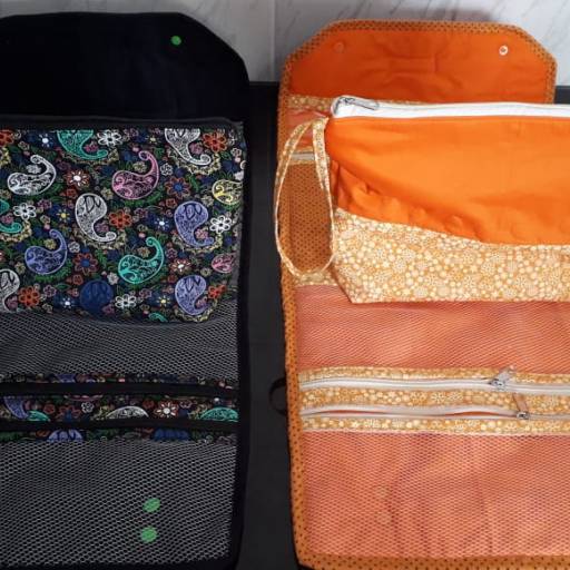 Maleta para maquiagem com Necessarie por Artes da Faby Atelie