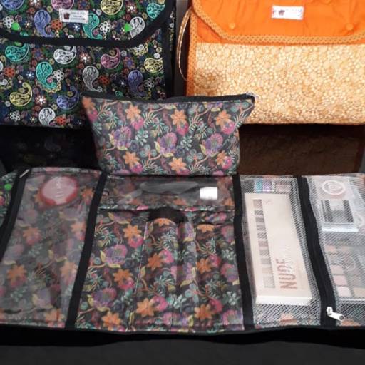 Maleta para maquiagem com Necessarie por Artes da Faby Atelie