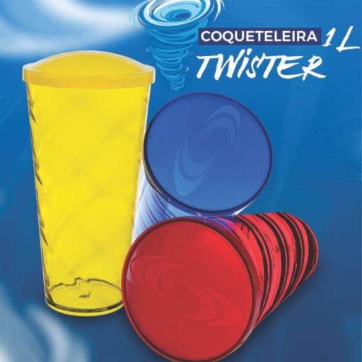 Comprar o produto de Coqueteleira Twister 1L em Coqueteleiras pela empresa Public Gráfica e Brindes em São José do Rio Preto, SP por Solutudo