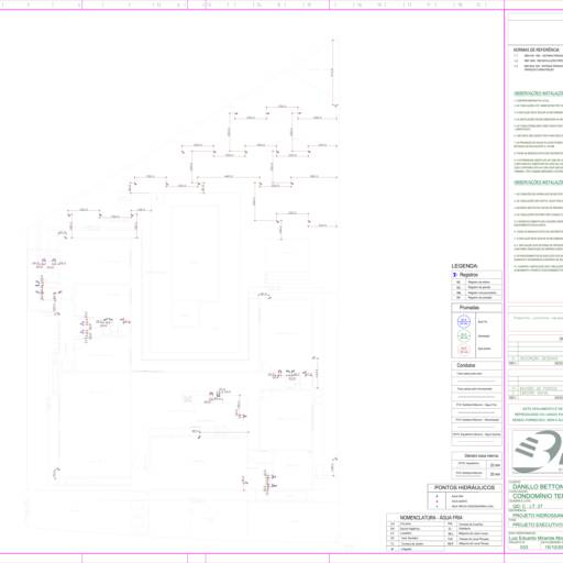 Projeto Hidráulico e Hidrossanitário em Botucatu, SP por BETTONI Engenharia E Construção Civil