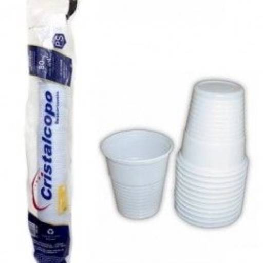 Copo Descartável Cristalcopo Transparente 80ml