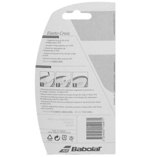 Bate Babolat Forte Elasto Cross por Léo Tennis Atibaia - Aula de Tênis e Locação de Quadra de Tênis