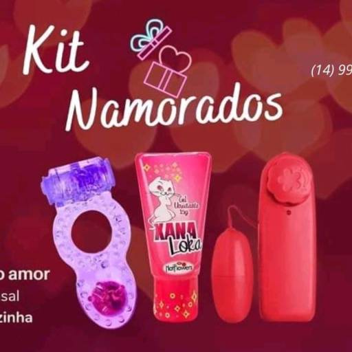 KIT NAMORADOS - ANEL; XANA LOKA E BULLET.