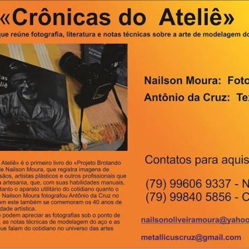 Comprar o produto de Livro "Crônicas do Ateliê" em Pintura e Artes Plásticas pela empresa Ateliê Inculca em Aracaju, SE por Solutudo