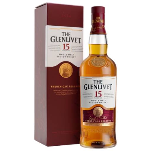 Comprar o produto de Whisky The Glenlivet 15 anos 750ml em Whisky pela empresa Drink Fácil em Aracaju, SE por Solutudo