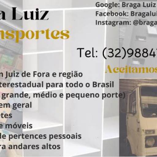 Braga Luiz Transportes: mudanças e fretes em geral