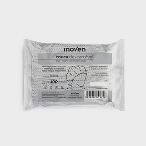 Comprar o produto de Touca TNT Descartável Branca 100un | Inoven em A Classificar pela empresa EmbalaFoz Tudo em Embalagens em Foz do Iguaçu, PR por Solutudo