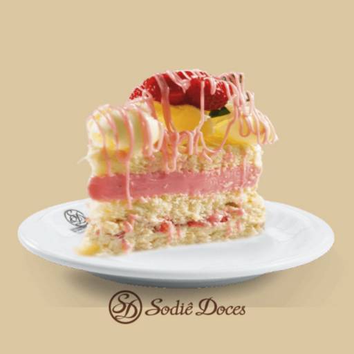 Bolo Sabor Sofia Rosa por Sodiê Doces