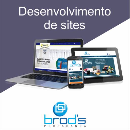 Comprar o produto de Desenvolvimento de Sites em Criação de Sites pela empresa Brod'S Propaganda em Porto Ferreira, SP por Solutudo