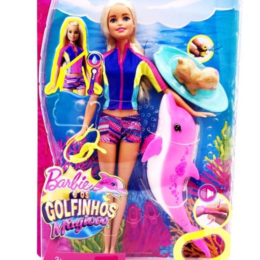 Comprar o produto de Barbie e os Golfinhos Mágicos em Barbies de Filmes e Desenhos pela empresa Pintando o 7 Bazar e Papelaria em Boituva, SP por Solutudo