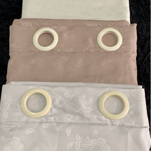 Cortina de Jacquard Flores em Osasco, SP por Madalena Decoraçoes