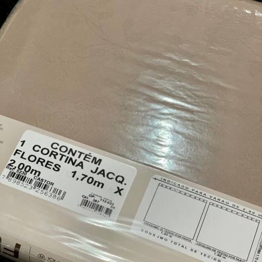 Cortina de Jacquard Flores em Osasco, SP por Madalena Decoraçoes