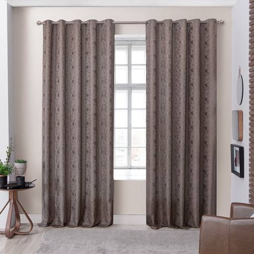 Cortina de Jacquard Flores em Osasco, SP por Madalena Decoraçoes