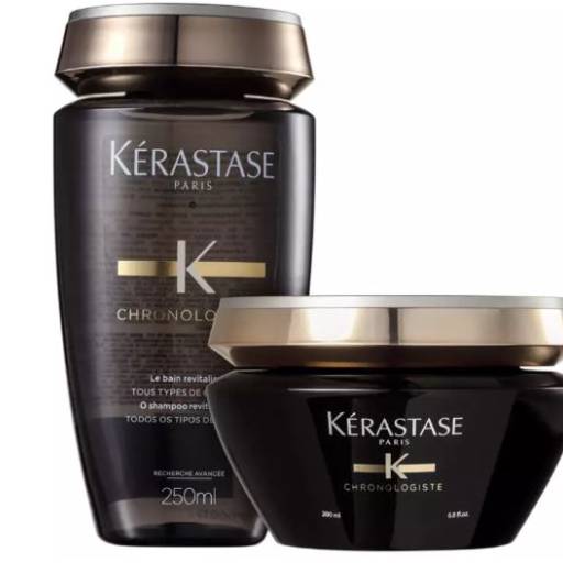 Comprar o produto de Kit Kérastase Chronologiste Duo (2 Produtos) em Kérastase PARIS pela empresa Charmy Perfumes - Centro em Jundiaí, SP por Solutudo