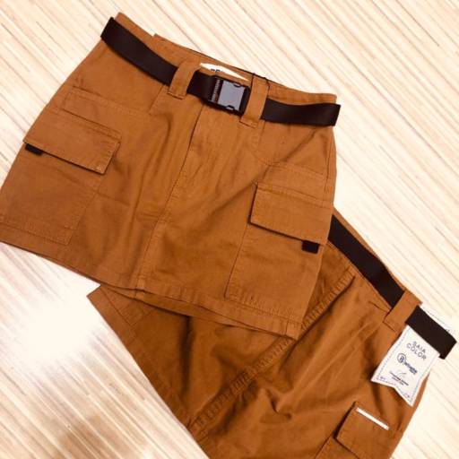 Saia bebela jeans color laila  por Loja Catherine