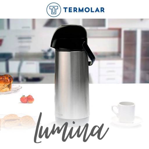 Garrafa Térmica Inox 1,0L Lumina - Termolar em Foz do Iguaçu, PR por Casa Vitória