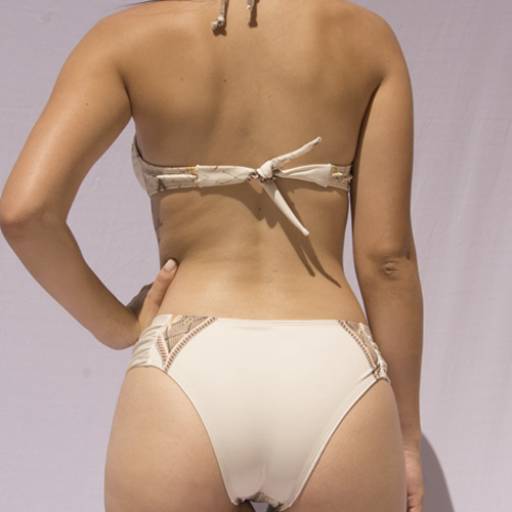 Calcinha Biquini Lateral Franzida Lycra Búzios por Rocochê
