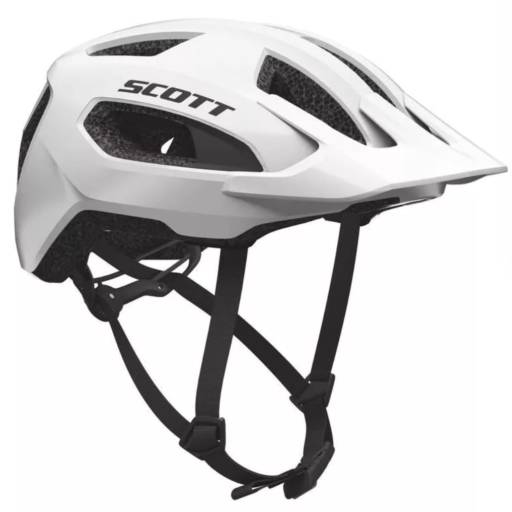 Capacete Ciclista Scott Supra Branco Tamanho 54 a 61