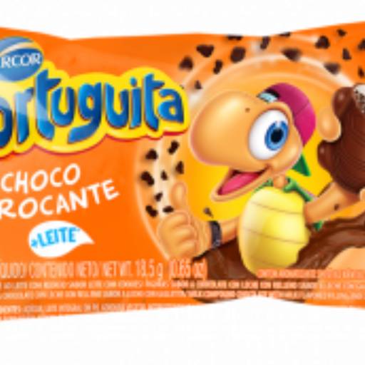 Tortuguita ao leite crocante