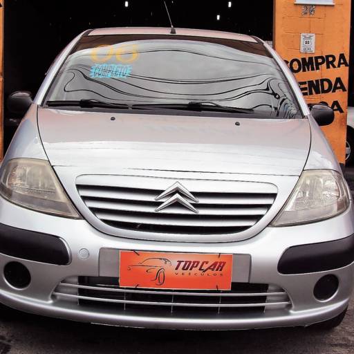 CITROEN C3 GLX 1.4 - 2006 - PRATA - COMPLETO por Top Car Veículos