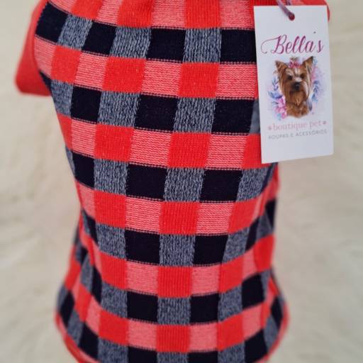 Blusa Xadrez por Bella's Boutique Pet