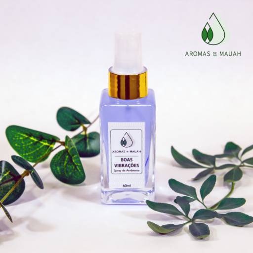 Comprar o produto de Spray de Ambiente para Boas Vibrações - 60ml em Terapias pela empresa Aromas de Mauah - Aromaterapia em Americana, SP por Solutudo