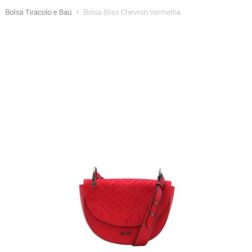 Comprar o produto de Bolsa bliss red em Feminino pela empresa Loja Catherine em Bauru, SP por Solutudo
