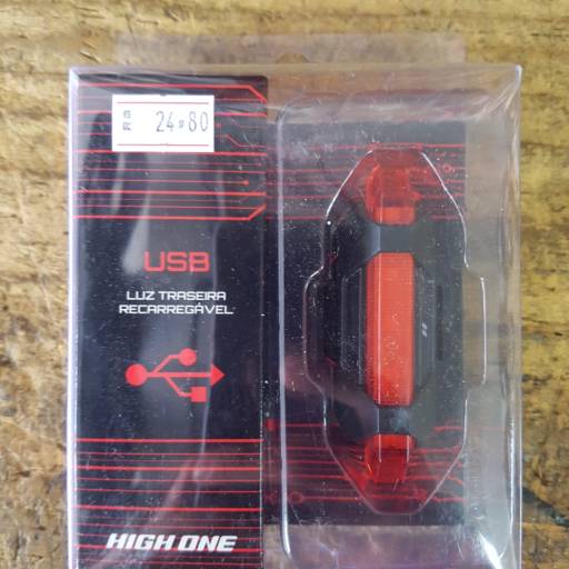 Comprar o produto de Vista Light High One Recarregável USB em Faróis, Piscas e Lanternas pela empresa Ciclo Teshima Venda de Peças e Acessórios para Bicicletas em Jundiaí, SP por Solutudo
