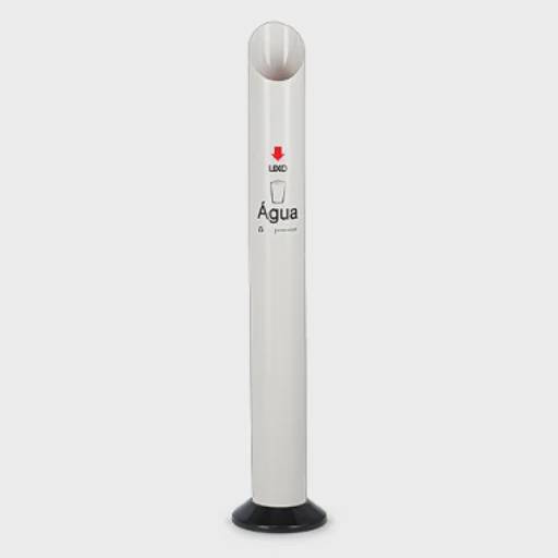 Lixeira Branca Para Copo de Água | Premisse