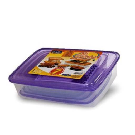 Conjunto de Pote 7 Peças Ercaplast por Casa Vitória