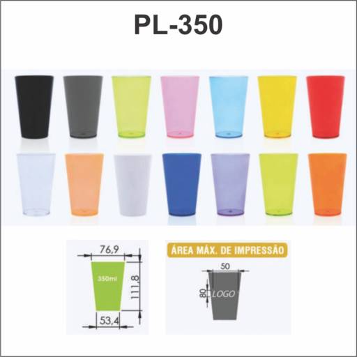 Copo Caldereta 350ml em São José do Rio Preto, SP por Public Gráfica e Brindes