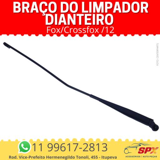 Braço do Limpador Dianteiro Fox/Crossfox /12 em Itupeva, SP por Spx Acessórios e Autopeças