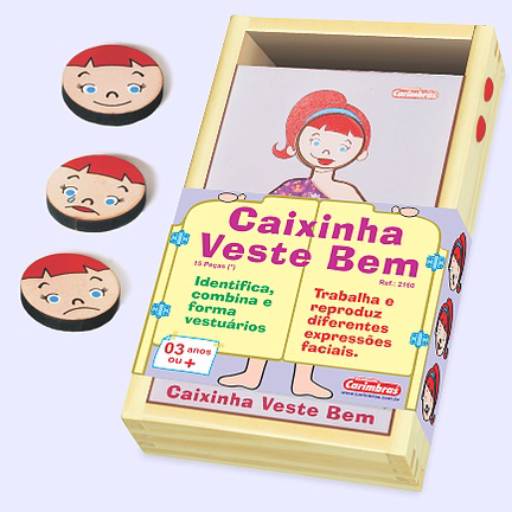 Caixinha Veste Bem - Ela por Tato Store Tecnologia Assistiva & Produtos Sob Medida