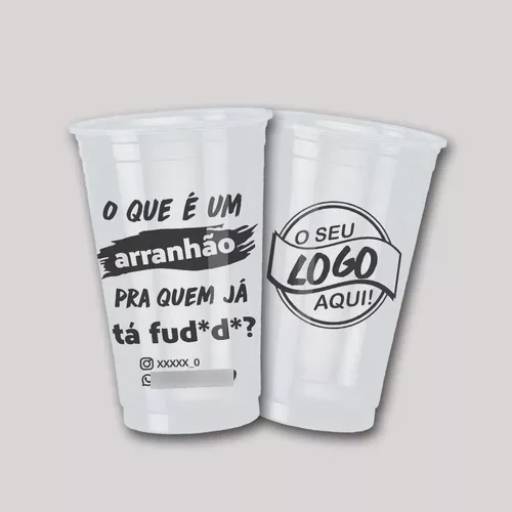 Copo descartável import 360ml em São José do Rio Preto, SP por Public Gráfica e Brindes