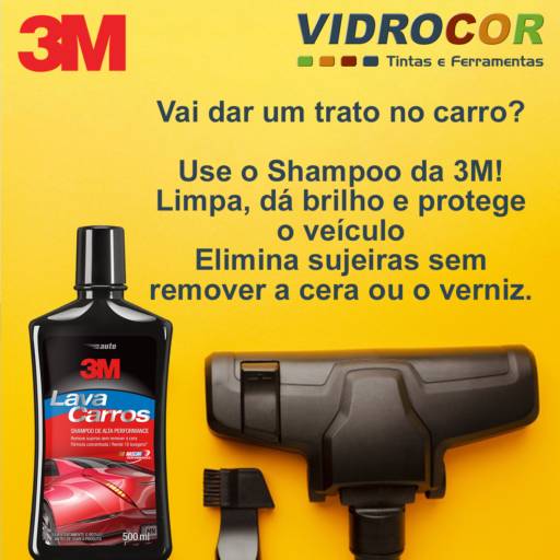3M Shampoo para carro Loja de tintas automotiva em São Manuel