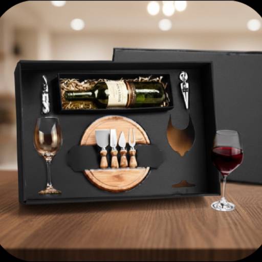 Kit Vinho e Petiscos