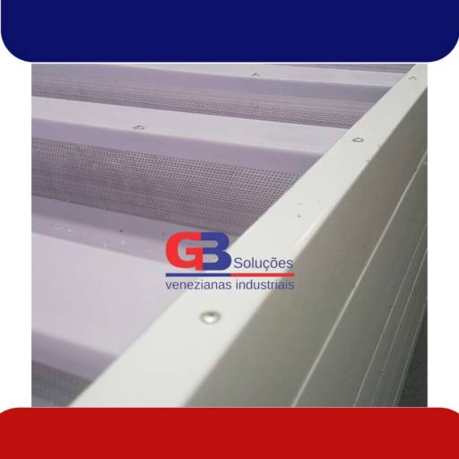 Tela mosquiteiro em Alumínio para Veneziana Industrial GB Soluções