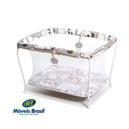 Cercadinho Infantil Panda Galzerano 3005 por Móveis Brasil