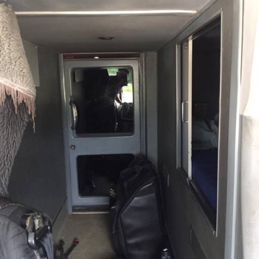 VISTA DA ENTRADA DA CAMA MOTORISTA