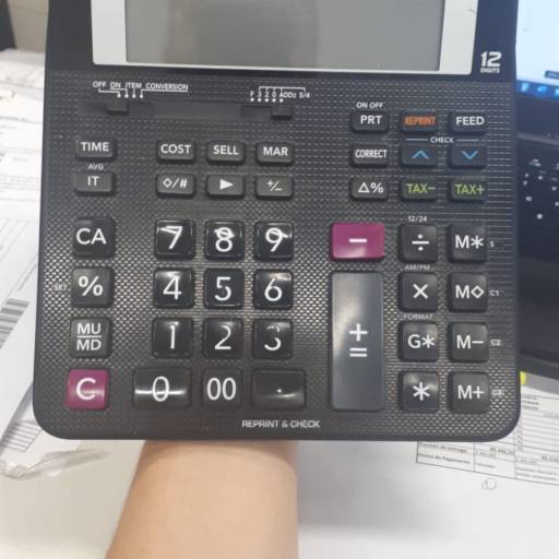 Conserto / Manutenção de calculadoras de mesa - WSG Brasil