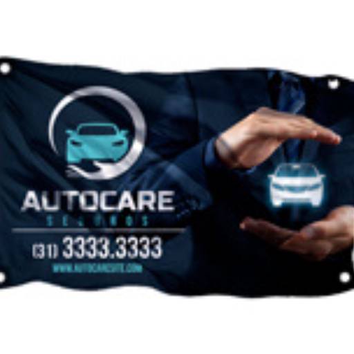 BANDEIRAS ELASTANO COSTURA LINHA BRANCA OVERLOCK COM ILHÓS em São José do Rio Preto, SP por Public Gráfica e Brindes