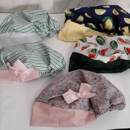 Touca Culinária  por Artes da Faby Atelie