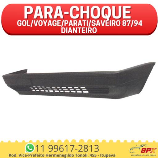 Para-Choque Gol/Voyage/Parati/Saveiro 87/94 Dianteiro  em Itupeva, SP por Spx Acessórios e Autopeças