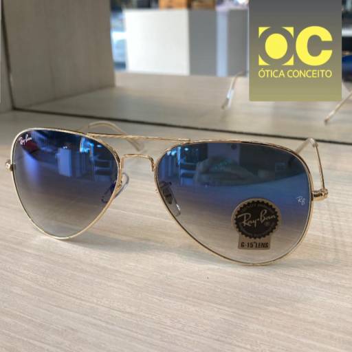 Óculos de Sol - Rayban Aviador em Foz do Iguaçu, PR por Ótica Conceito
