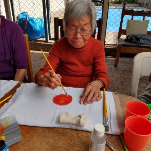 Pintura em pano por Residencial Geriátrico Bem Estar