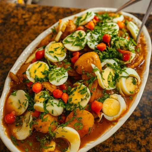 Peixe à Portuguesa em Pelotas, RS – Serve 3 Pessoas